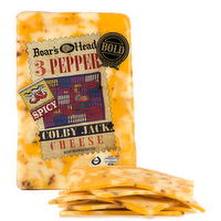 Boar's Head Three Pepper Colby Jack Cheese - 1 Pound