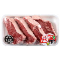 Star B Angus Beef Family Pack Bone-In New York Strip Steak - Avg 3.50 Lbs