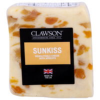 Long Clawson Sunkiss Apricot Wensleydale Cheese - Avg 0.85 Lb
