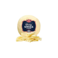 Dietz & Watson Fresh Sliced Baby Swiss Cheese - Avg 0.60 Lb