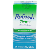 Refresh Tears Moisturizing Relief Lubricant Eye Drops - 0.5 Fluid Ounce