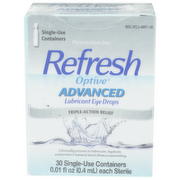 Optive Lubricant Eye Drops - 0.01 Fluid Ounce - 30 Count