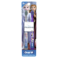 Oral-B Kid's Toothbrush Featuring Disney's Frozen Ii, Soft Bristles, For Children And Toddlers 3+ - 2 Count