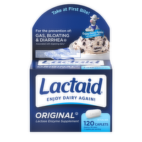 Lactaid Original Strength Caplets - 120 Count