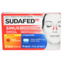 Sudafed Pe Sinus Congestion - 20 Count