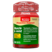 Tylenol Proactive Support Muscle & Joint Supplements - 30 Count