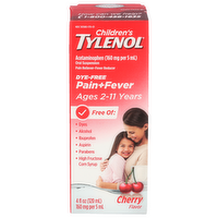 Children's Tylenol Cherry Flavor Pain+fever - 4 Fluid Ounce