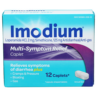 Imodium A-D Multi-Symptom Relief - 12 Count