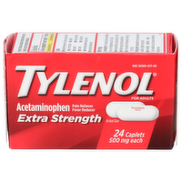 Tylenol Pain Reliever Fever Reducer - 24 Count