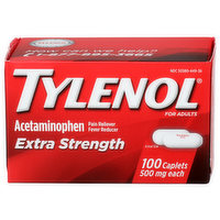 Tylenol Acetaminophen - 100 Count