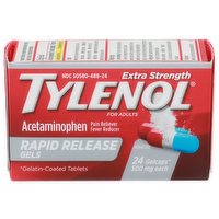 Tylenol Acetaminophen - 24 Count