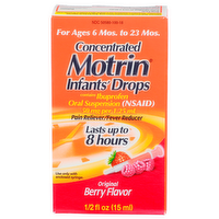 Motrin Infant's Drops Original Berry Flavor Infants' - 0.5 Fluid Ounce