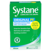 Systane Lubricant Eye Drops Alcon - 0.7 ml - 30 Count