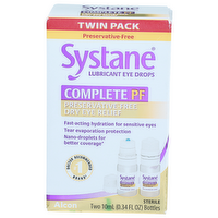 Systane Lubricant Eye Drops - 0.34 Fluid Ounce - 2 Count