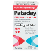 Pataday Sterile Eye Allergy Itch Relief - 2.5 ml