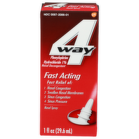4 Way Nasal Spray - 1 Fluid Ounce