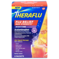 Theraflu Honey Lemon Flu Relief - 6 Count