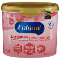 Enfamil Infant Formula, Milk-Based Powder With Iron Added Rice - 19.5 Ounce