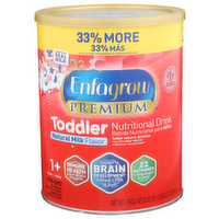 Enfagrow Premium Natural Milk Flavor Toddler Nutritional Drink - 32 Ounce