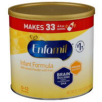 Enfamil Infant Formula, Milk-Based Powder With Iron - 21.1 Ounce