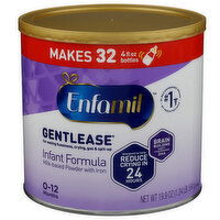 Enfamil Infant Formula, Milk-Based Powder With Iron Gentlease - 19.9 Ounce