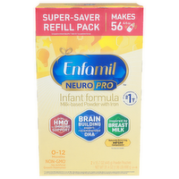 Enfamil NeuroPro isn't just a formula; it's the result of decades of dedicated research for your baby's best start. Because this best start depends so much on nourishing rapidly growing brains, we have MFGM components. - 31.4 Ounce