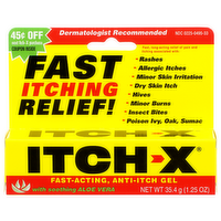 Itch-X Fast-Acting, Anti-Itch Gel - 1.25 Ounce