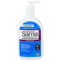 Sarna Analgesic Lotion, External, Anti-Itch, Sensitive - 7.5 Fluid Ounce