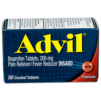 Advil Ibuprofen Tablets - 50 Count