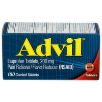 Advil Ibuprofen Tablets - 100 Count