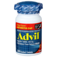 Advil Tablets Pain Relieverfever Reducer Nsaid - 200 Count