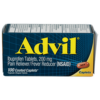 Advil Pain Reliever Fever Reducer Nsaid - 100 Count