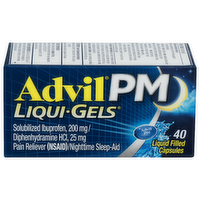 Advil PM Liquigels - 40 Count