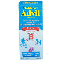 Children's Advil Grape-Flavored Liquid Ibuprofen Oral Suspension - 4 Fluid Ounce