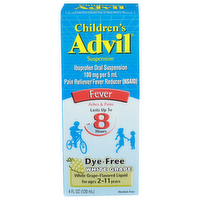 Children's Advil White Grape Pain Relieverfever Reducer Nsaid - 4 Fluid Ounce