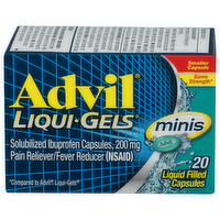 Advil Liquigels Minis Pain Relieverfever Reducer Nsaid - 20 Count