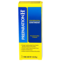 Preparation H Hemorrhoidal Prevents Further Irritation Ointment - 1 Ounce