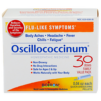 Boiron Homeopathic Medicine Oscillococcinum - 0.04 Ounce - 30 Count