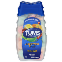 Tums Assorted Fruit Ultra Strength 1000 Antacid - 72 Count