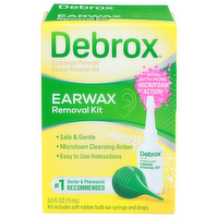 Debrox Earwax Removal Kit - 0.5 Fluid Ounce