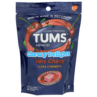 Tums Very Cherry Ultra Strength Chewy Delights - 32 Count