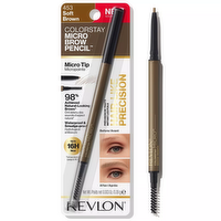 Revlon Rv Colorstay Micro Brow Pencil Soft Brown - 1 Count