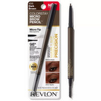 Revlon Rv Colorstay Micro Brow Pencil Dark Brown - 1 Count