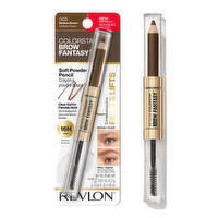 Revlon Rv Colorstay Brow Fantasy™ Pencil & Gel Medium Brown - 0.11 Ounce