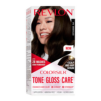 Colorsilk Rv Clrslk Hc Tone+gloss+care Demi Brn Blk - 4.5 Fluid Ounce