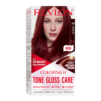 Colorsilk Rv Clrslk Hc Tone+gloss+care Demi Med Red - 4.5 Fluid Ounce