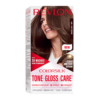 Colorsilk Rv Clrslk Hc Tone+gloss+care Demi Light Brn - 4.5 Fluid Ounce