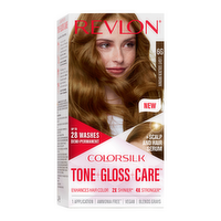 Colorsilk Rv Clrslk Hc Tone+gloss+care Demi Lt Golden Brn - 4.5 Fluid Ounce