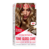 Colorsilk Rv Clrslk Hc Tone+gloss+care Demi Dark Bld - 4.5 Fluid Ounce