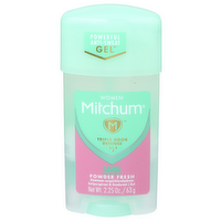 Mitchum Powder Fresh Triple Odor Defense Aluminum Sesquichlorohydrate Antiperspirant & Deodorant__gel - 2.25 Ounce